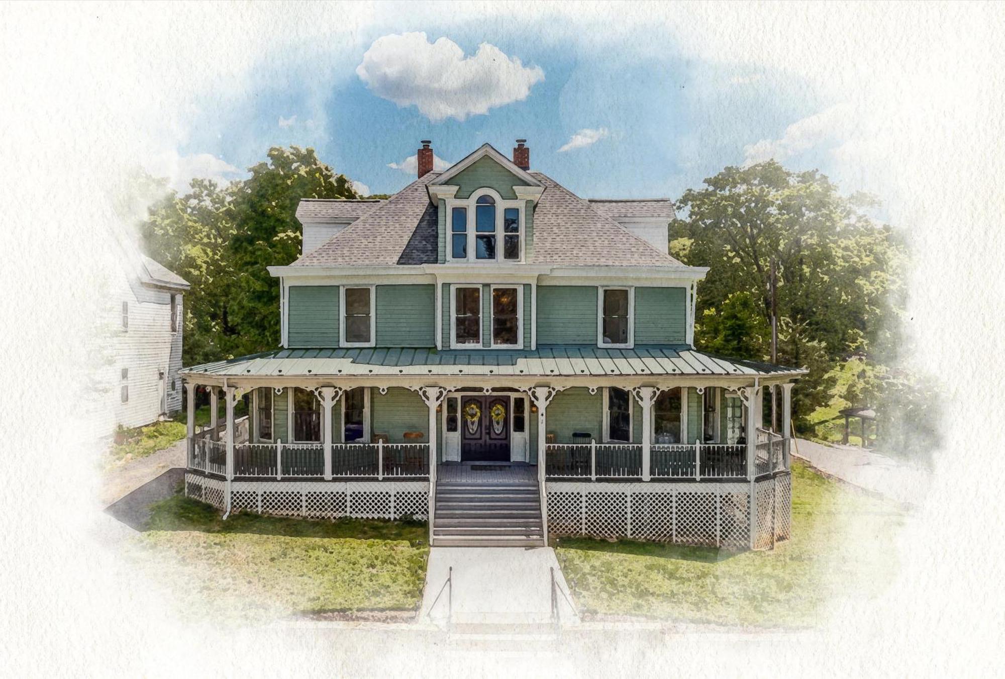 The Grand Castalian Inn Bed And Breakfast Berkeley Springs Exterior photo